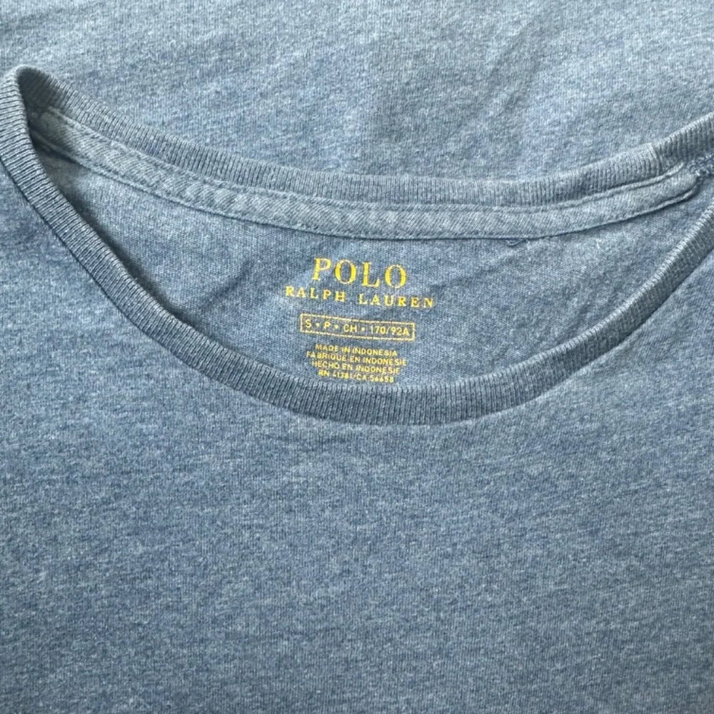 Polo Ralph Lauren Men’s Sz Small Powder Blue Short Sleeve Cotton T-Shirt - Picture 3 of 4